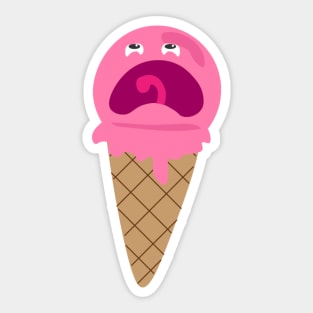 I Scream Sticker